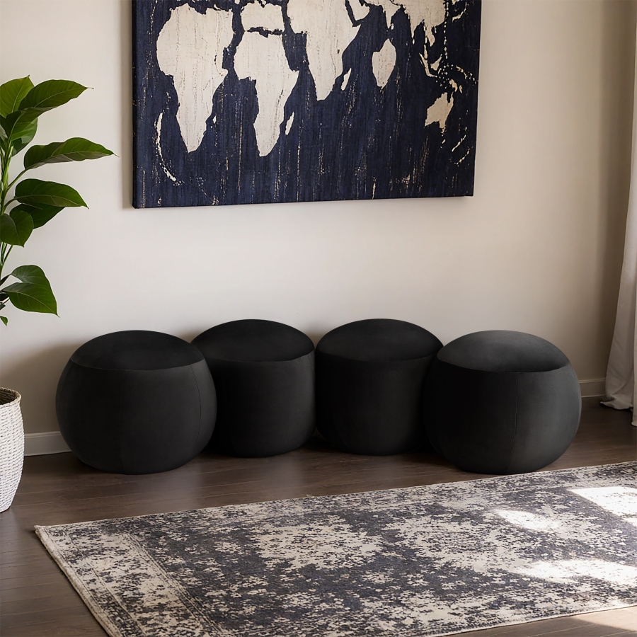 Apollo Velvet Upholstered Bench