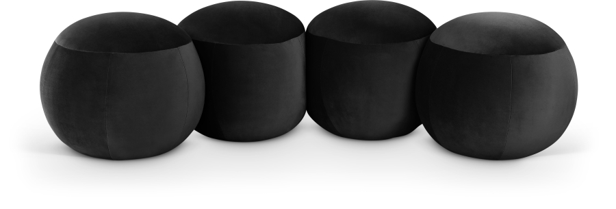 Apollo Velvet Upholstered Bench