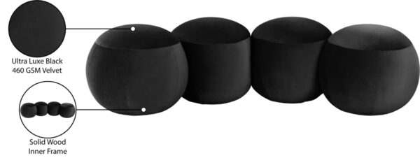 Apollo Velvet Upholstered Bench