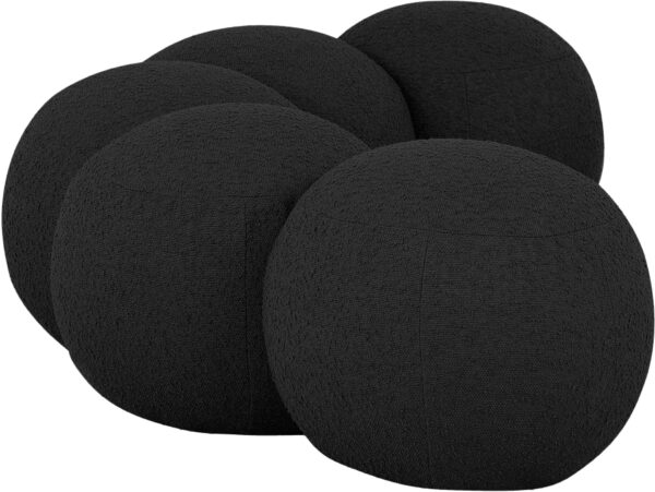 Apollo Boucle Fabric Upholstered Bench