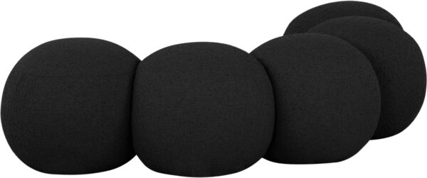 Apollo Boucle Fabric Upholstered Bench