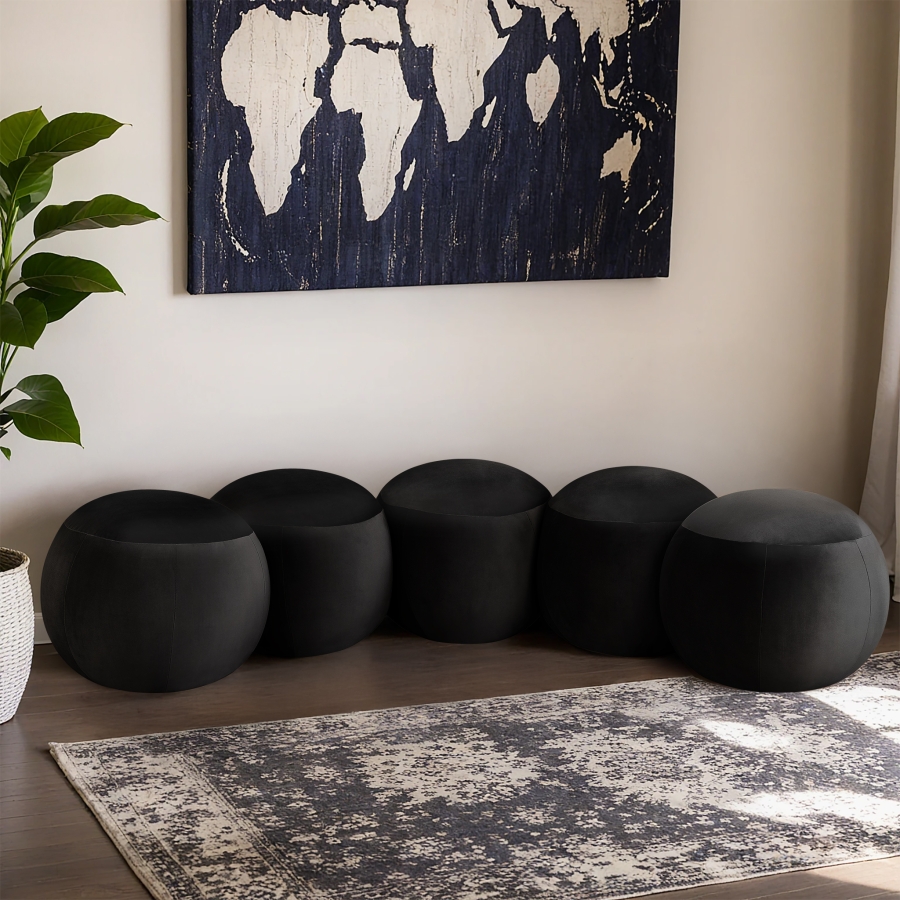 Apollo Velvet Upholstered Bench