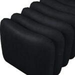 Atticus Vegan Leather Upholstered Bench