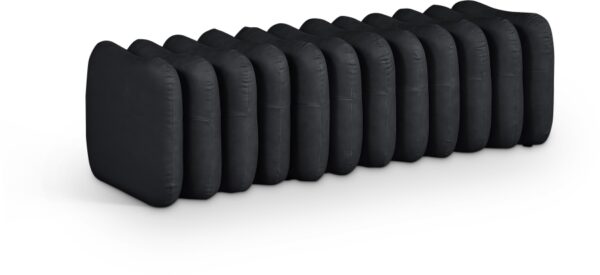 Atticus Vegan Leather Upholstered Bench
