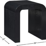 Toulon Oak Veneer End / Side Table