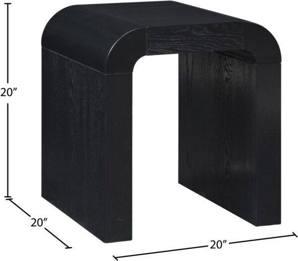 Toulon Oak Veneer End / Side Table