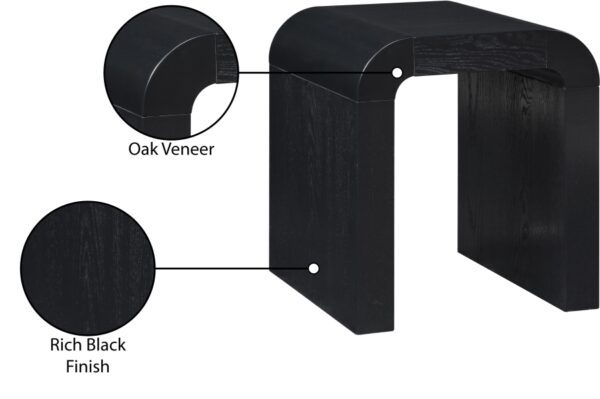 Toulon Oak Veneer End / Side Table