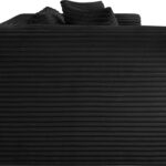 Shaggy 78" Corduroy Performance Fabric Upholstered Upholstered Modular Loveseat