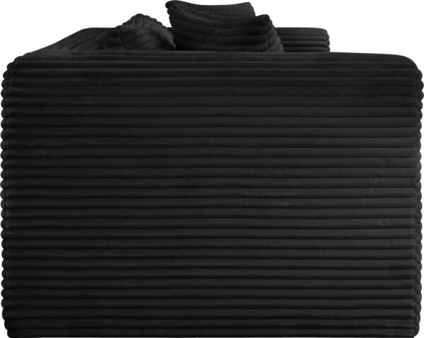 Shaggy 78" Corduroy Performance Fabric Upholstered Upholstered Modular Loveseat