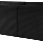 Shaggy 93" Corduroy Performance Fabric Upholstered Upholstered Modular Sofa