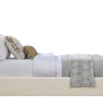 Gavin Chenille Fabric Upholstered Bed