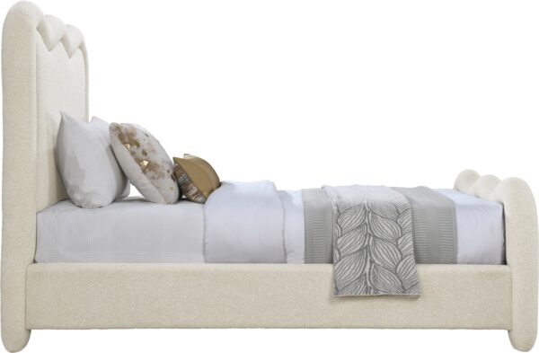 Gavin Chenille Fabric Upholstered Bed