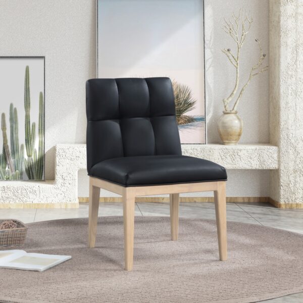 Adrian Vegan Leather Upholstered Dining Side Chair