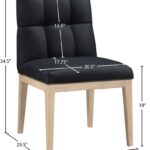 Adrian Vegan Leather Upholstered Dining Side Chair