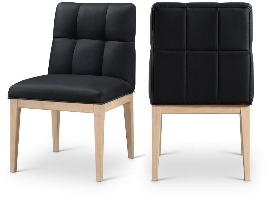 Adrian Vegan Leather Upholstered Dining Side Chair