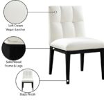 Adrian Vegan Leather Upholstered Dining Side Chair
