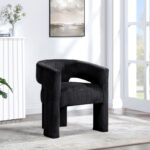 Riz Corduroy Upholstered Accent Chair / Dining Chair