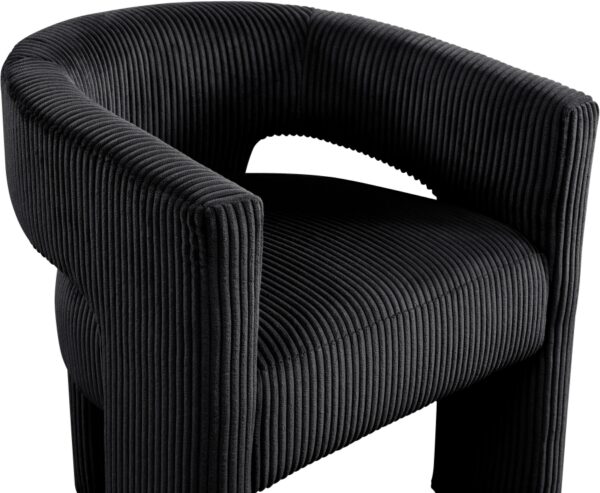 Riz Corduroy Upholstered Accent Chair / Dining Chair