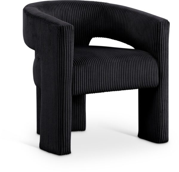 Riz Corduroy Upholstered Accent Chair / Dining Chair