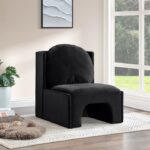 Sigma Velvet Upholstered Accent Chair