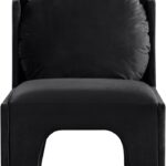 Sigma Velvet Upholstered Accent Chair