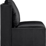 Sigma Velvet Upholstered Accent Chair