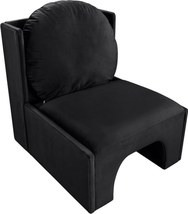 Sigma Velvet Upholstered Accent Chair