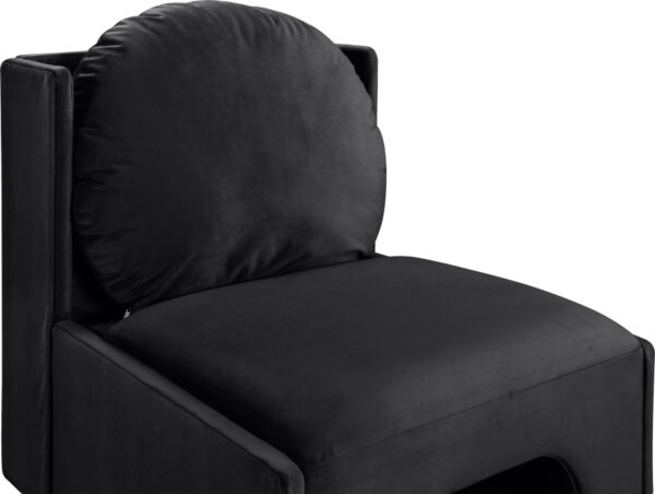 Sigma Velvet Upholstered Accent Chair