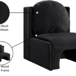 Sigma Velvet Upholstered Accent Chair