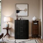 Astrid Solid Wood And Oak Veneer Chest