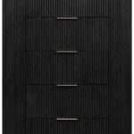 Astrid Solid Wood And Oak Veneer Chest