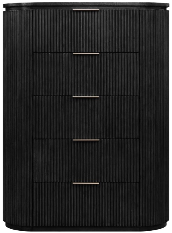 Astrid Solid Wood And Oak Veneer Chest