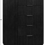 Astrid Solid Wood And Oak Veneer Chest