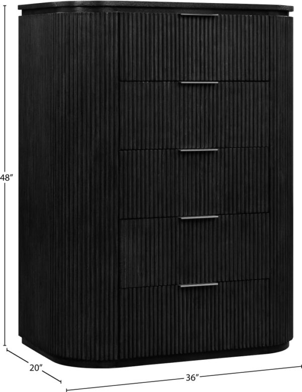 Astrid Solid Wood And Oak Veneer Chest