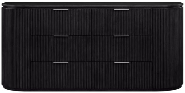 Astrid Solid Wood And Oak Veneer Dresser