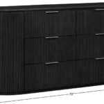 Astrid Solid Wood And Oak Veneer Dresser