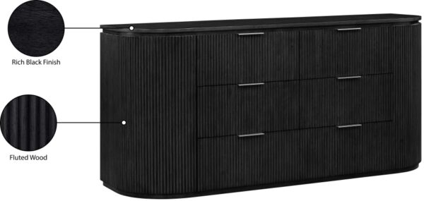 Astrid Solid Wood And Oak Veneer Dresser