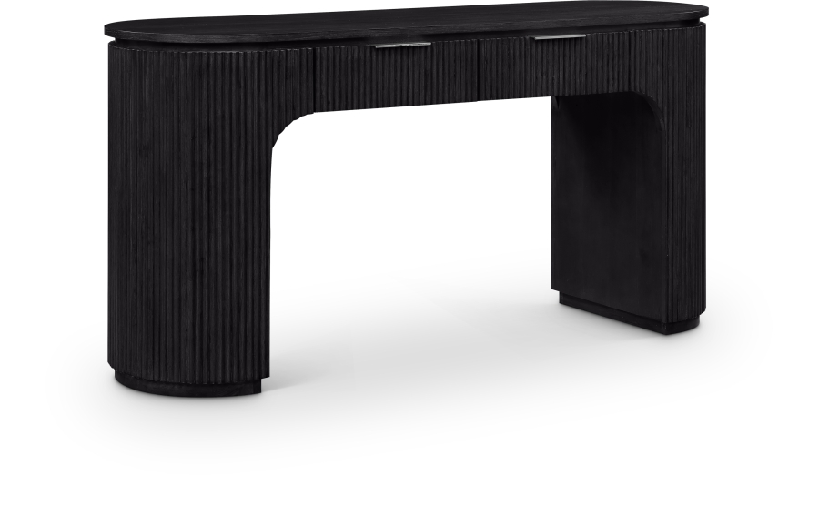 Astrid Solid Wood And Oak Veneer Desk