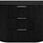 Astrid Solid Wood And Oak Veneer Nightstand