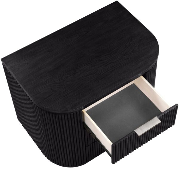 Astrid Solid Wood And Oak Veneer Nightstand