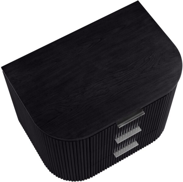 Astrid Solid Wood And Oak Veneer Nightstand
