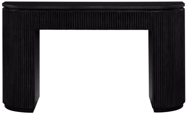 Astrid Solid Wood And Oak Veneer Console Table