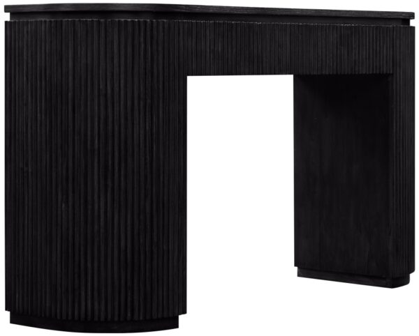 Astrid Solid Wood And Oak Veneer Console Table