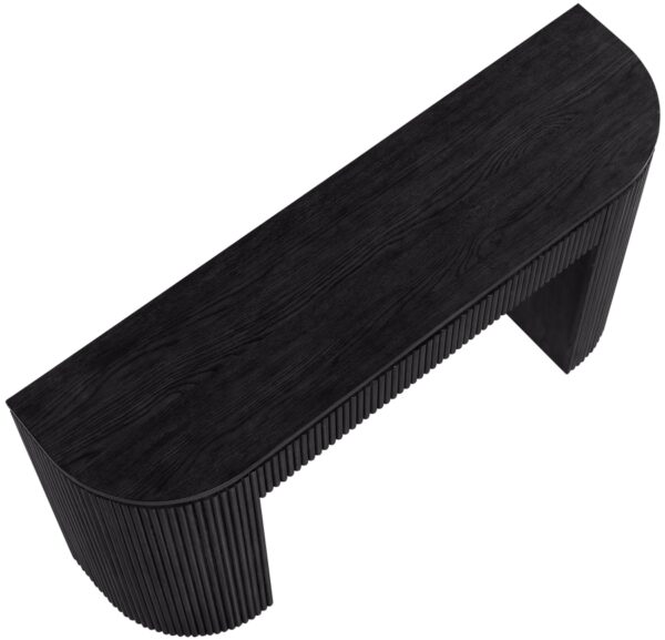 Astrid Solid Wood And Oak Veneer Console Table