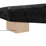 Alora Fabric Upholstered Bench