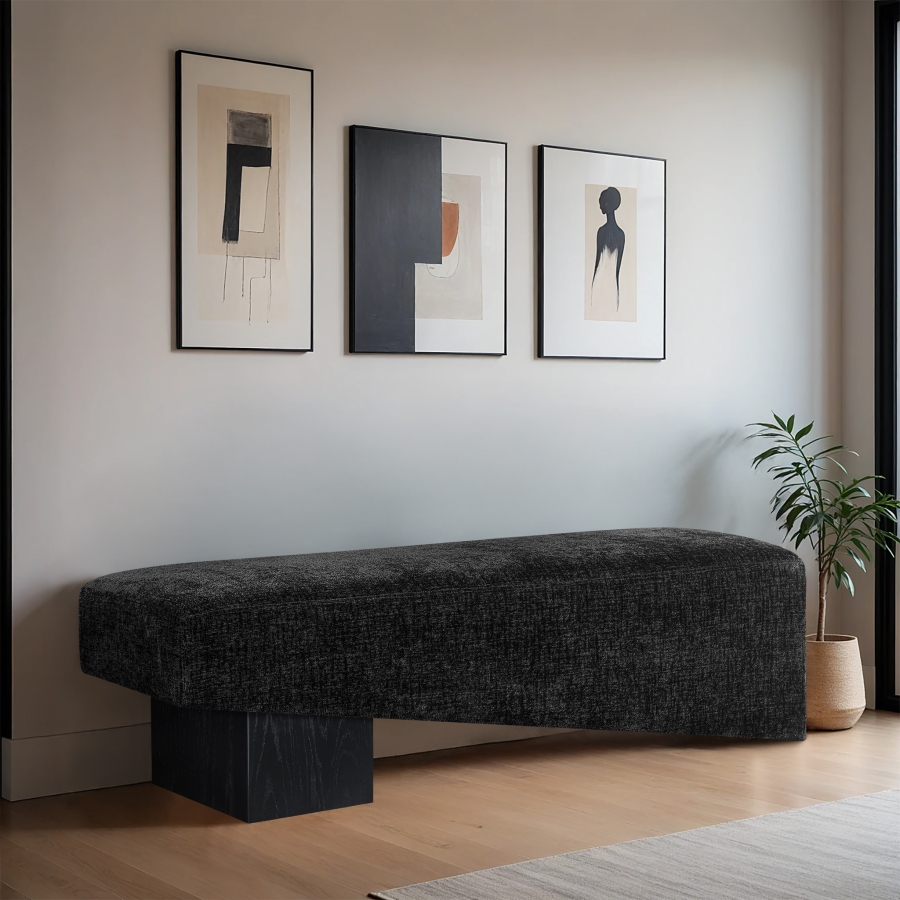 Alora Fabric Upholstered Bench