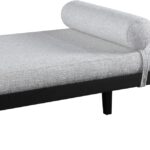 Priscilla Linen Textured Fabric Upholstered Bench