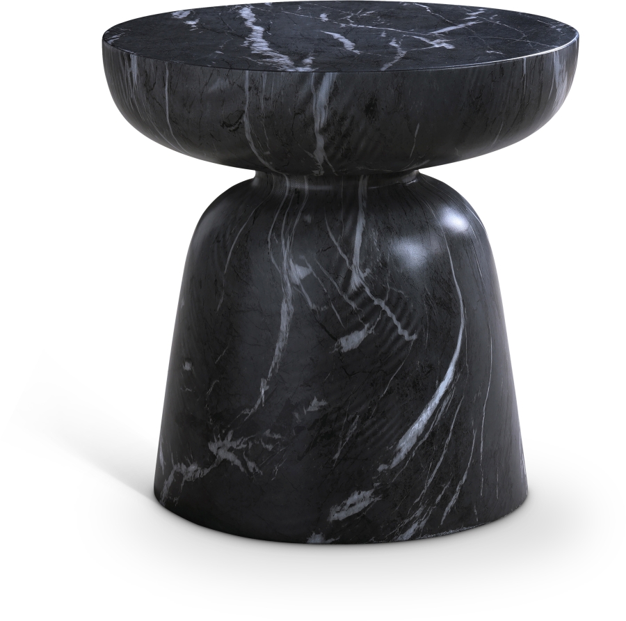 Avellino Marble Finish Indoor / Outdoor Concrete End Table