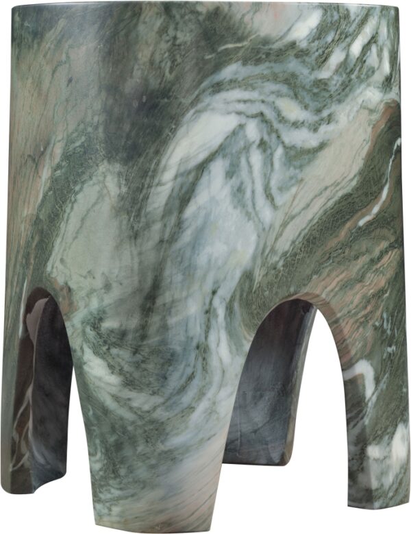 Foligno Marble Finish Indoor / Outdoor Concrete End Table