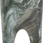 Foligno Marble Finish Indoor / Outdoor Concrete End Table
